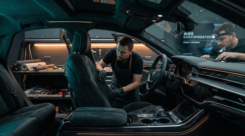 溏心vlog视频教程-内饰改装